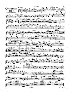 Woodwind Quintet in G Major, Op.88 No.3: Parts by Anton Reicha