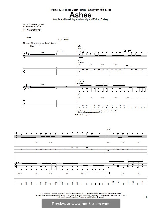 guitar tab five finger death punch bad company guitar tab five finger death punch bad company