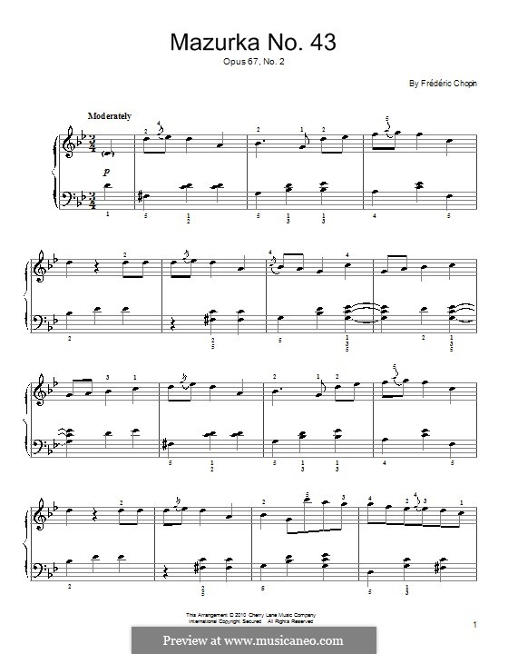 Mazurkas, Op. posth.67: No.2 in G Minor by Frédéric Chopin