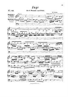 Fugue in A Minor: Fugue in A Minor by Friedrich Wilhelm Schütze