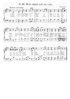 Das Lieben bringt groß Freud: Piano-vocal score by Friedrich Silcher