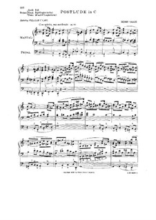 Postlude in C Major: Postlude in C Major by Henry Smart