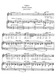 La Flora. Dormi, Amore: G Minor by Marco da Gagliano