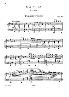 Fantasia Brilliant on Themes from 'Martha' by Flotow, Op.30: Fantasia Brilliant on Themes from 'Martha' by Flotow by Sydney Smith