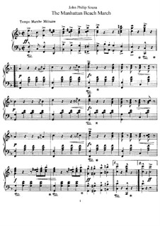 The Manhattan Beach March: The Manhattan Beach March by John Philip Sousa