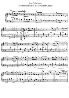 March Past of the Corcoran Cadets: March Past of the Corcoran Cadets by John Philip Sousa