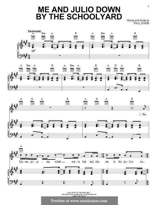 Me and Julio Down By the