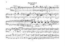 Overture to 'Paragraph 3': For piano four hands by Franz von Suppé