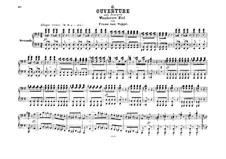 Overture to 'The Goal of the Wanderer': For piano four hands by Franz von Suppé