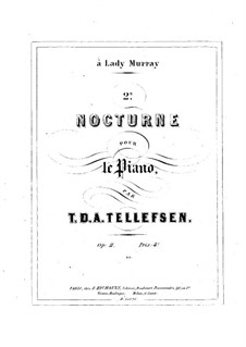 Nocturne No.2, Op.11: Nocturne No.2 by Thomas Tellefsen