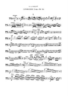 Symphony No.38 in D Major 'Prague', K.504: Excerpts for bassoon by Wolfgang Amadeus Mozart