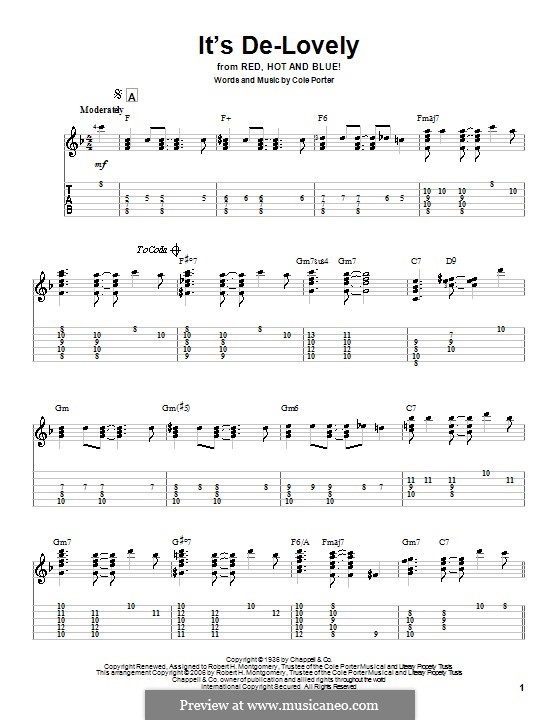 ブラスバンド楽譜　De Lovely It's De-Lovely by C. Porter - sheet music on MusicaNeo