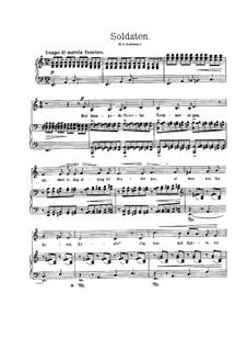 The Soldier, EG 125: The Soldier by Edvard Grieg