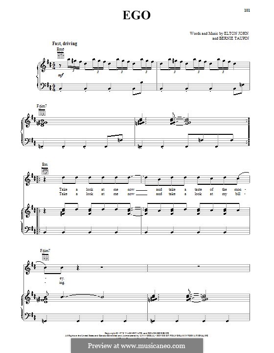 Ego: Ego by Elton John