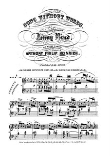 Song without Words: Song without Words by Anthony Philip Heinrich