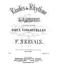 Etudes de Rhythme: Etudes de Rhythme by Lambert Joseph Meerts