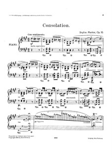 Consolation, Op.10: Consolation by Sophie Menter