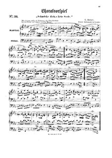 Choral Prelude 'Schmücke dich, o liebe Seele': Choral Prelude 'Schmücke dich, o liebe Seele' by Gustav Adolf Merkel