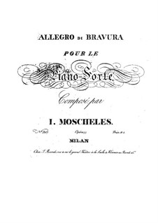 Allegro di Bravura, Op.77: Allegro di Bravura by Ignaz Moscheles