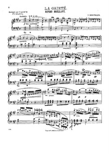 La Gaieté. Rondo Brilliant, Op.85: La Gaieté. Rondo Brilliant by Ignaz Moscheles