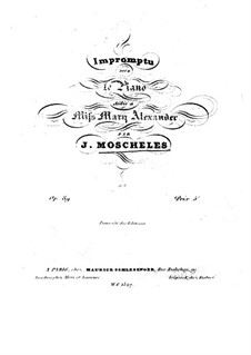 Impromptu, Op.89: Impromptu by Ignaz Moscheles