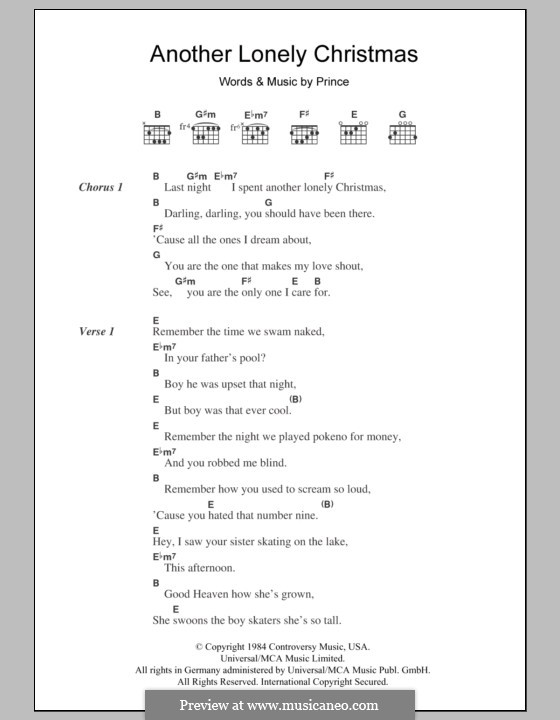 Lonely for christmas lyrics