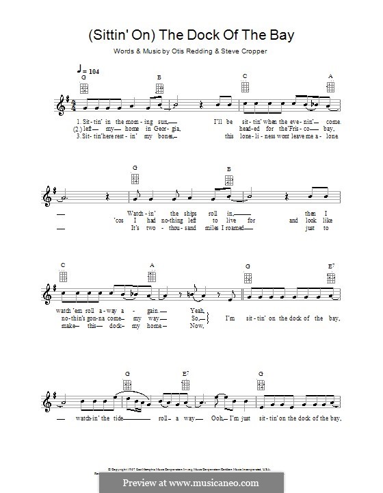 lyrics to dock of the bay lyrics to dock of the bay