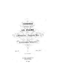 Scherzo in D Minor, Op.28: Scherzo in D Minor by Edouard Wolff