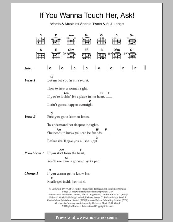 I Wanna Kiss Her I Wanna Touch Her Hey Hey www.musicaneo.com