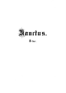 Sanctus in G Major, BWV 240: Sanctus in G Major by Johann Sebastian Bach