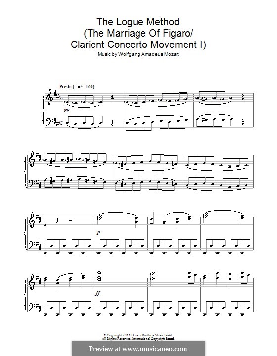 Overture: For piano by Wolfgang Amadeus Mozart