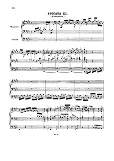 Toccata and Fugue in E Major, BWV 566: For organ by Johann Sebastian Bach