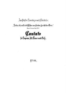 Siehe, ich will viel Fischer aussenden, BWV 88: Full score by Johann Sebastian Bach