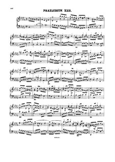 Prelude and Fugue No.22 in B Flat Minor, BWV 891: For harpsichord by Johann Sebastian Bach