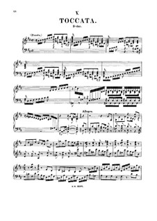 Toccata in D Major, BWV 912: For harpsichord by Johann Sebastian Bach