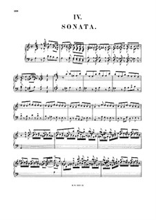 Sonata for Keyboard in A Minor, BWV 967: For a single performer by Johann Sebastian Bach