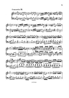 Concerto for Keyboard in D Minor, BWV 974: For a single performer by Johann Sebastian Bach