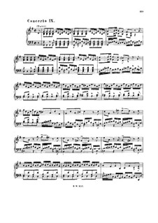 Concerto for Keyboard in G Major, BWV 980: Concerto for Keyboard in G Major by Johann Sebastian Bach