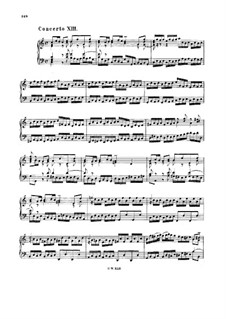 Concerto for Keyboard in C Major, BWV 984: Concerto for Keyboard in C Major by Johann Sebastian Bach