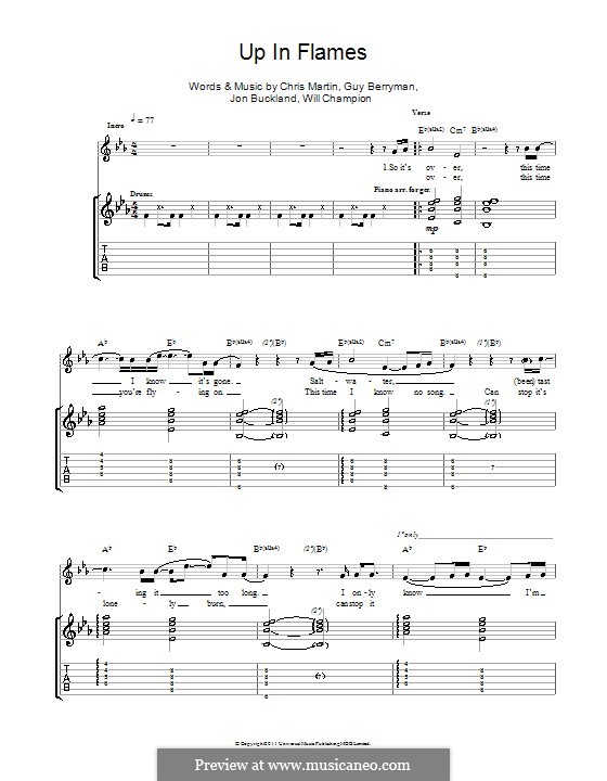 In Flames stay with me. Eternal Flame для фортепиано.