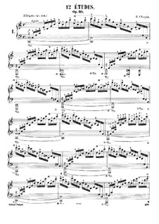 Complete set: For piano by Frédéric Chopin
