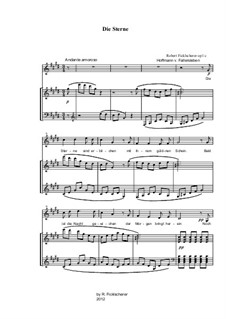 Liederzyklus, Op.1c, 3b: Liederzyklus by Robert Ficklscherer