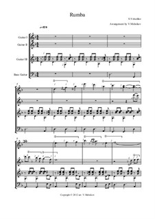 Rumba: For duo, trio or quartet by Svetlana Vetushko