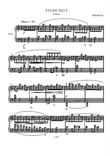 Etude No.1 in A Minor: Etude No.1 in A Minor by Irminsul Harp