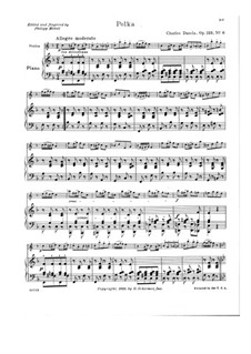 Petite école de la mélodie. Polka, Op.123 No.6: Score by Charles Dancla