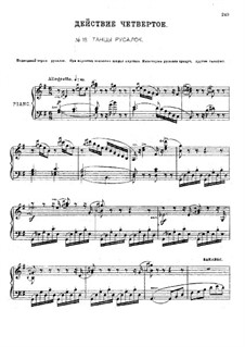 Mermaid: Act IV by Alexander Dargomyzhsky