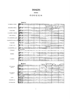 Set III, L.122: For orchestra by Claude Debussy