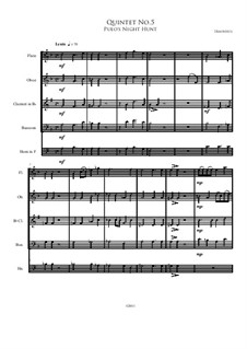 Quintet No.5: Quintet No.5 by Irminsul Harp