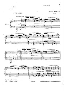 Complete Suite: For piano by Claude Debussy