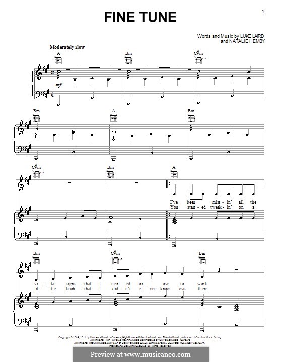 For voice and piano or guitar